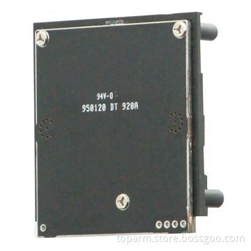 Microwave Motion Sensor, X-band Transceiver with Two Integrated Patch Antennas